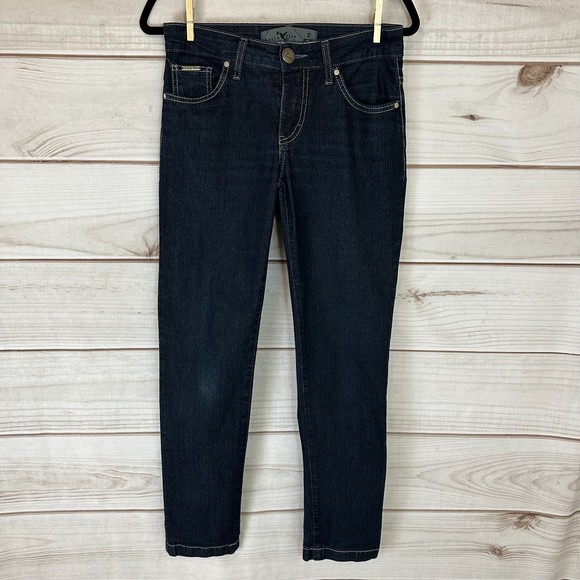 Beija Flor Slimming Ankle Jeans, Size 2 - Picture 1 of 3